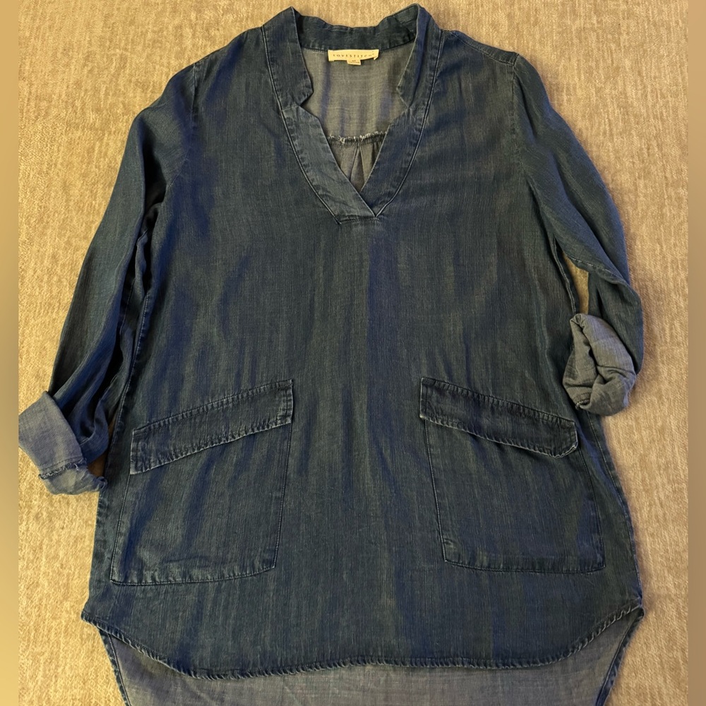 Lovestitch Blue Denim tunic/dress